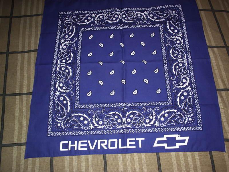 Chevrolet bowtie logo bandana