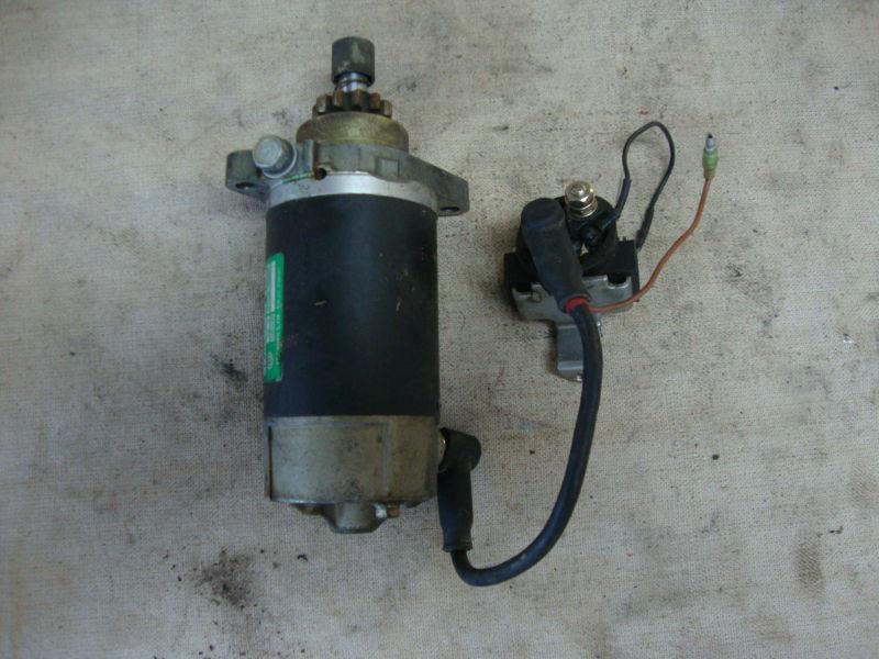 Yamaha outboard 9.9hp starter and solenoid 6g8-81800-11-00  (br9617)