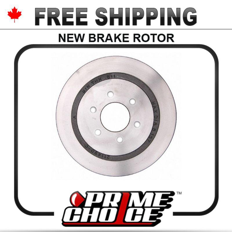 1 premium new disc brake rotor for rear fits left driver & right passenger side