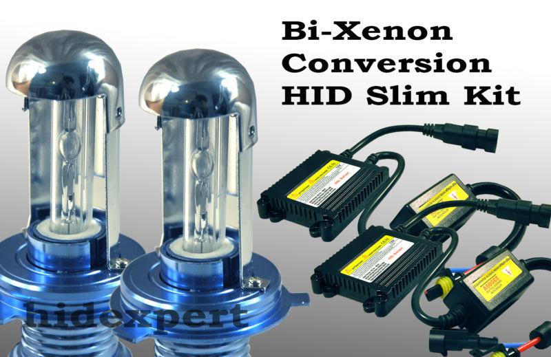 9007 hb5 hi bm/low  10000k hyper blue bi-xenon conv. hid slim kit delivery xj2