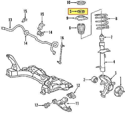 Ford ys4z18198aaa genuine oem factory original strut bushings