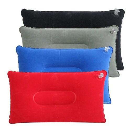 Soft car bike traveling camping head air beach pillow  pvc inflatable cushion   