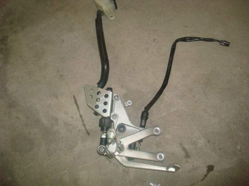 08 honda cbr 600rr right side rear set