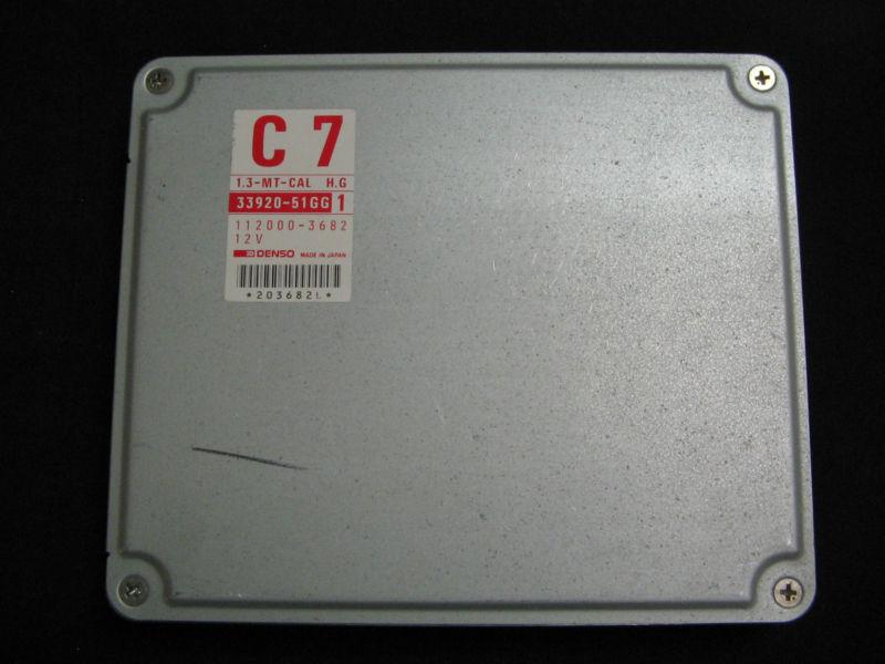 1996-1997 geo metro 1.3  mt ecm ecu  computer control module  33920-51gg1  c7