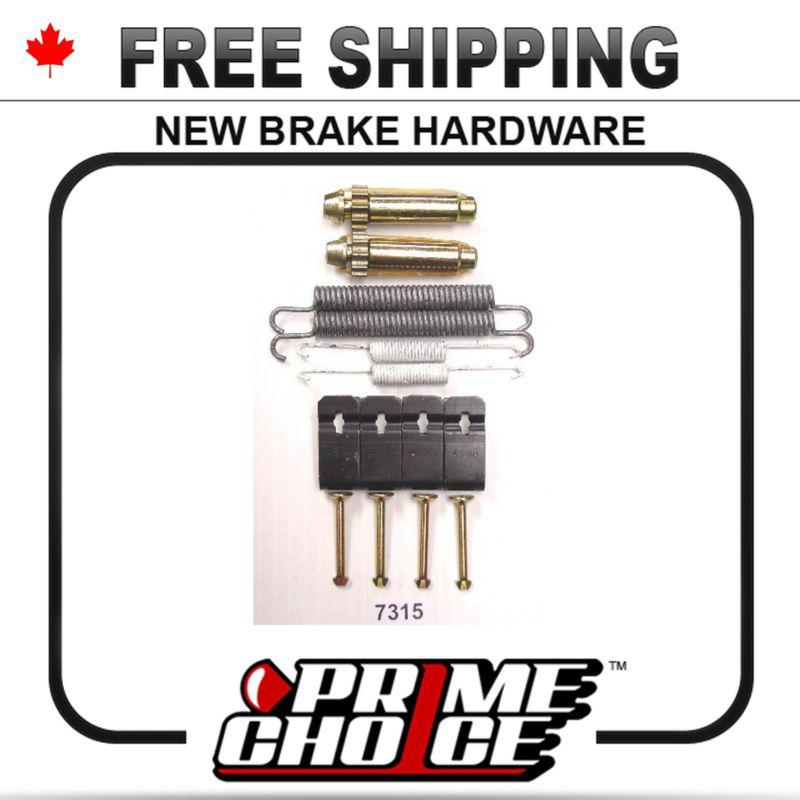 New parking brake hardware kit