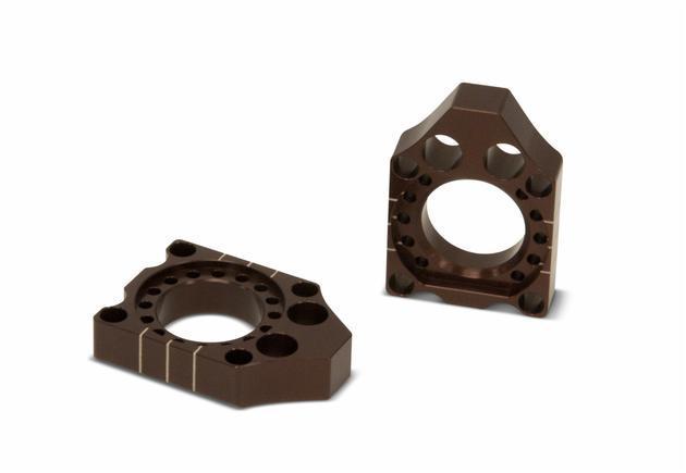 Pro circuit axle blocks aluminum fits kawasaki kx250f 2004-2013