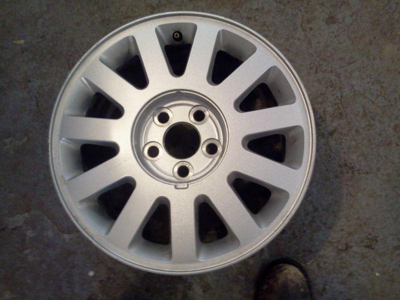 * 16 inch factory alloy rim - lincoln ls / 2003-2005 / 11 spoke / silver