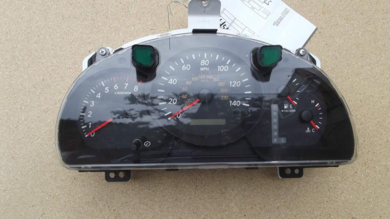 2005 toyota highlander  instrument cluster speedometer control panel oem