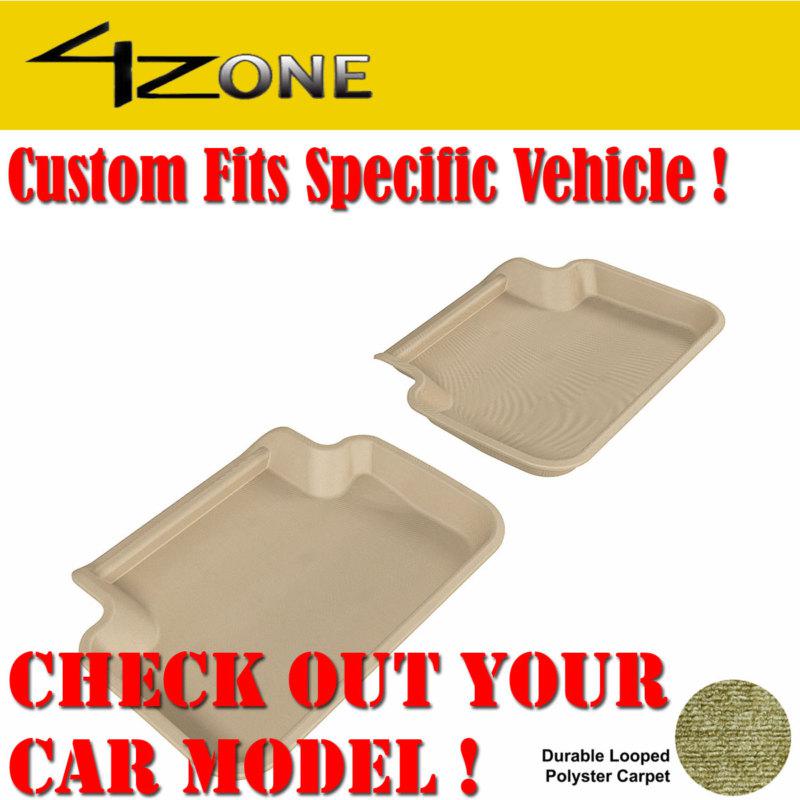 Audi a4/s4/rs4 molded car carpet auto floor mat 2nd row seats all weather