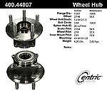 Centric parts 400.44007e rear hub assembly