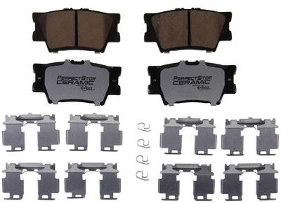 Perfect stop ceramic pc1212 brake pad or shoe, rear