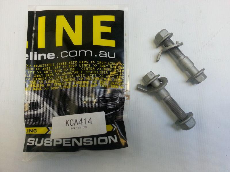 Kca414 whiteline 14mm adjustable camber bolt set (2 bolts) 