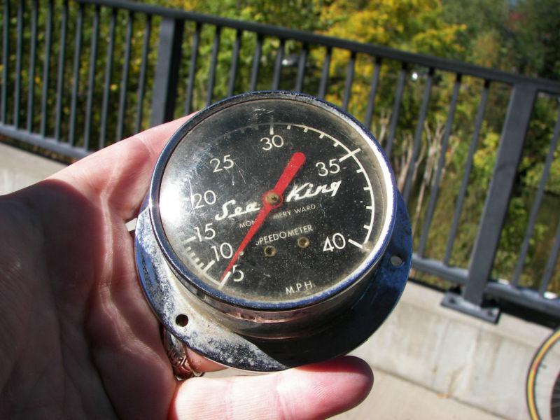 Vintage sea king speedometer 