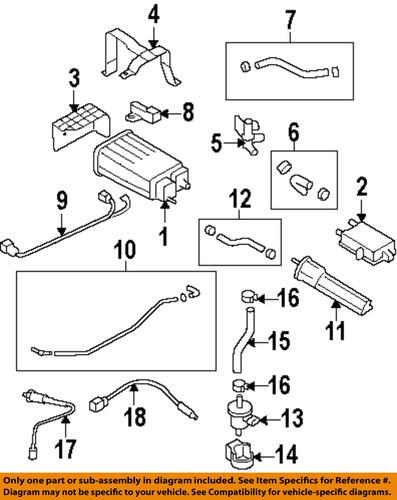 Hyundai oem 28910-26900 vapor canister purge solenoid