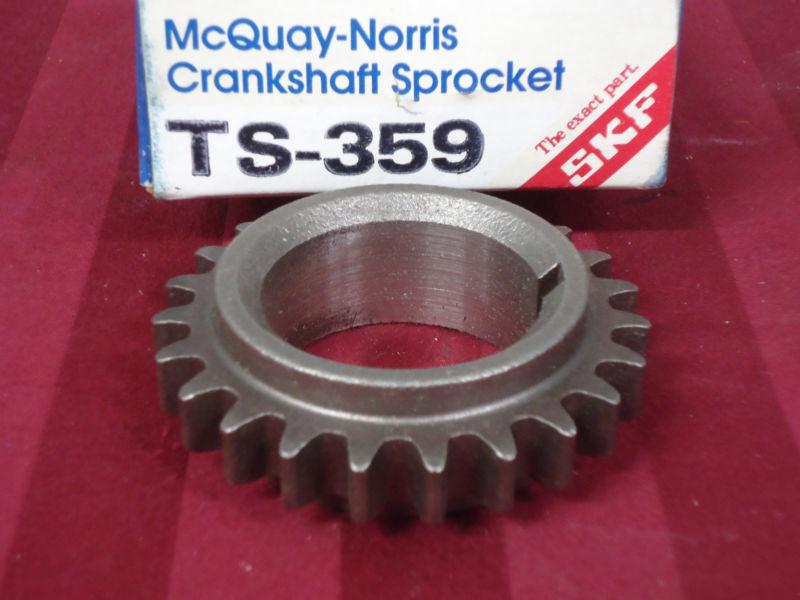 1965-89 chrysler nos mcquay norris crankshaft sprocket #ts359