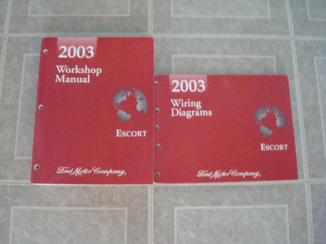 2003 ford escort factory dealership workshop shop service repair manual book oem