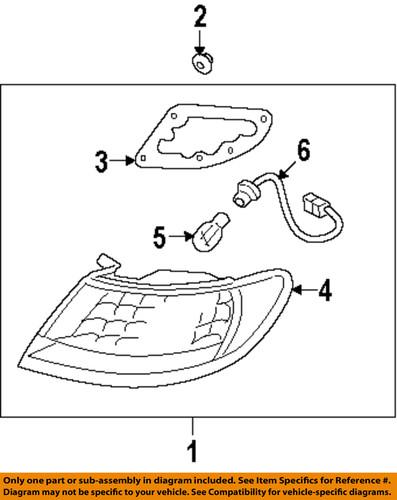 Hyundai oem 924023l051 tail lamp assembly