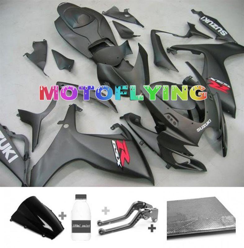 Injection fairing bodywork paint levers for suzuki 2006 2007 gsxr 600 750 k6 h08