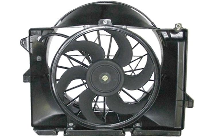 Replacement radiator cooling fan assembly 98-99 1998-1999 lincoln town car