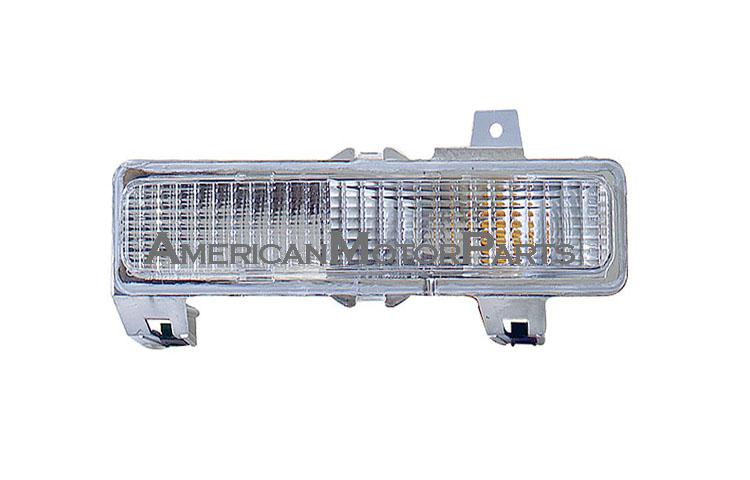 Passenger replacement bumper park turn signal light 87-96 chevy corsica tempest