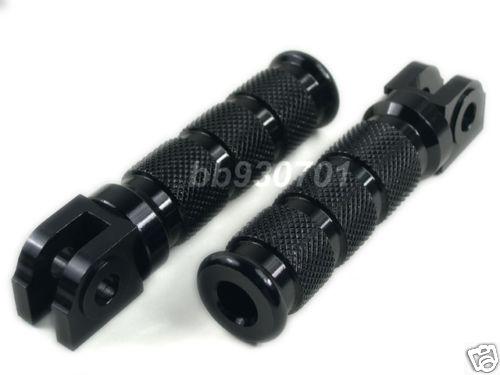 2012 yamaha black front rider foot peg footpegs yzf r1 r6 r6s pair footrest new 