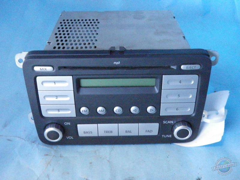 Radio jetta 1057649 06 07 08 09 am-fm-cd tested gd