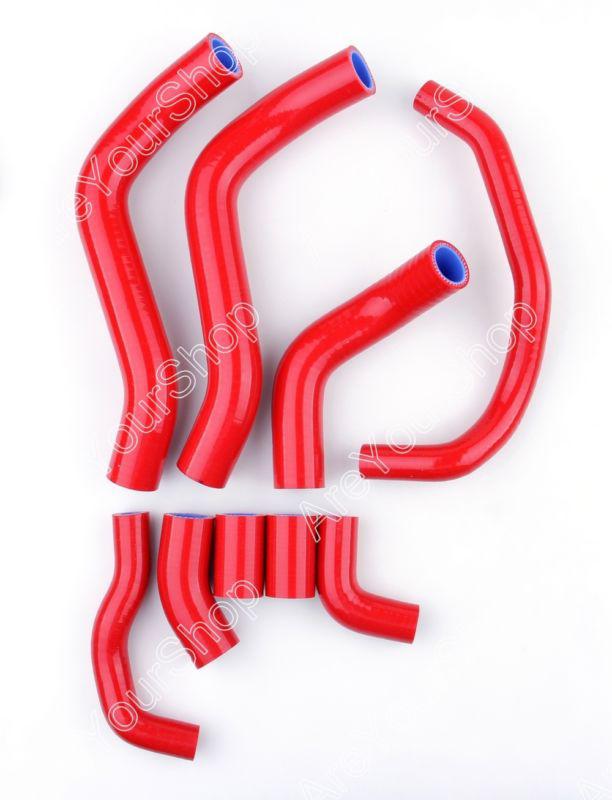 Red kit silicone hose radiator heater honda cbr600rr 2007-2011