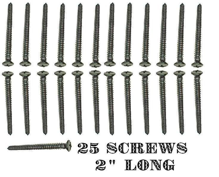 #8 - 2inches long nos (chrome plated screws) interior trim moulding garnish