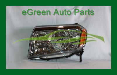 09-11 pilot head light lamp unit left driver