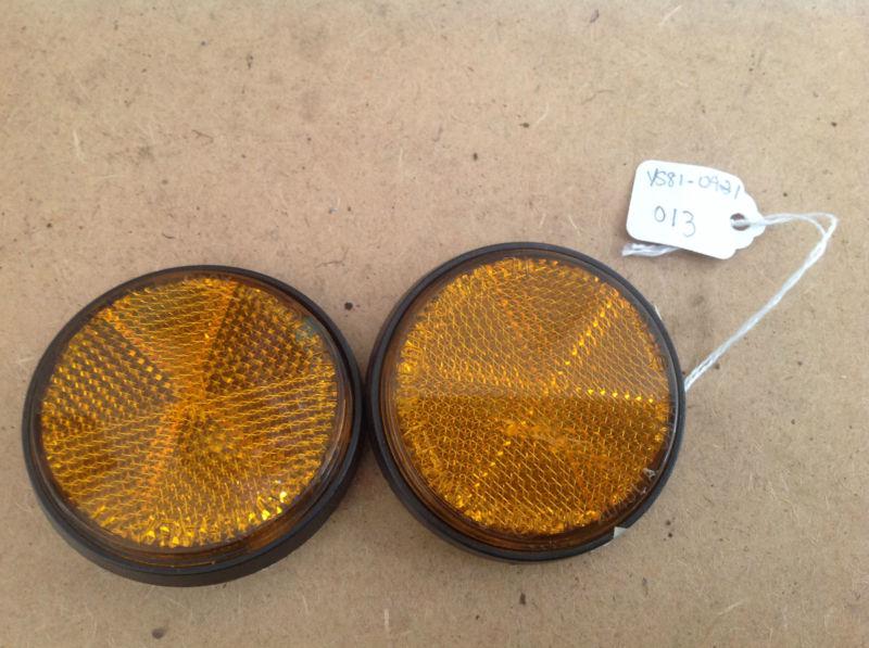 1981 yamaha sr 185 front fork reflectors