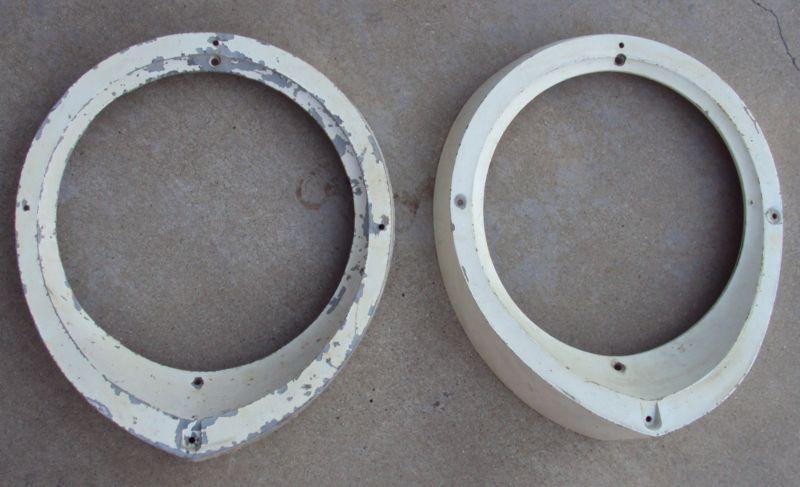 1956 chrysler imperial headlight bezels