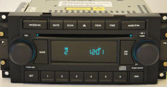 Ref 06 07 08 09 dodge ram stock oem radio am/fm cd factory stereo 04 05 rango