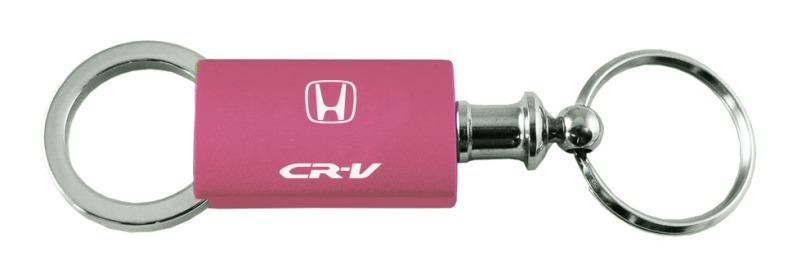 Honda cr-v crv pink valet metal key chain ring tag key fob logo lanyard