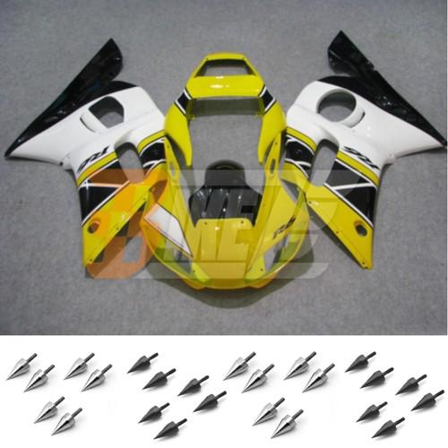 Free bolt kit! injection fairing kit for yamaha yzf 600 r6 1998 99 00 01 2002 ax