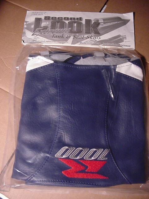 2004 suzuki gsxr 1000r tank bra blue/white with r1000 logo second look 