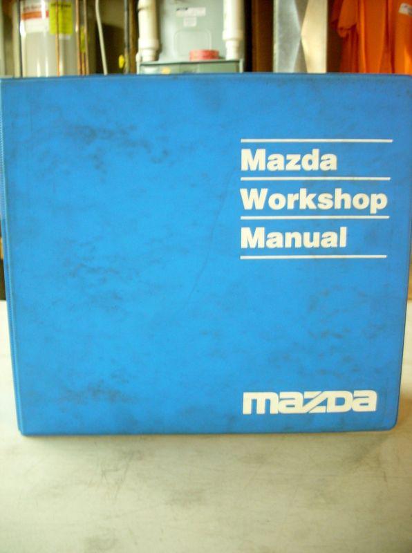 1995 95 mazda mx-3 workshop shop service repair manual book