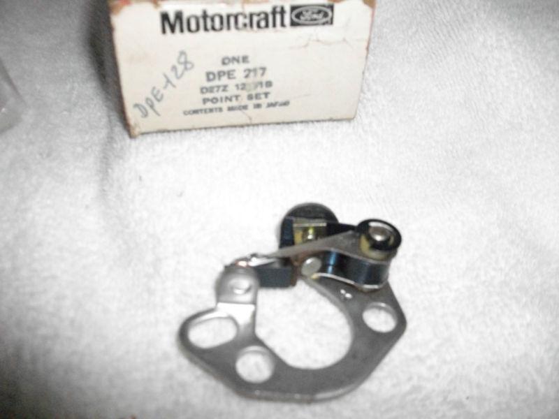 Ford motorcraft nos point set dpe-217    d27z-12171-b   dpe-128  ?? read details