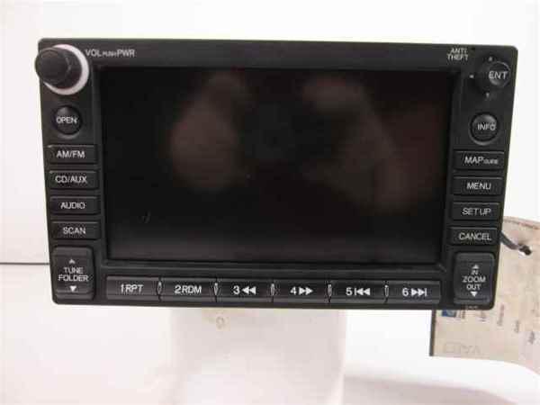 10 honda insight navigation cd mp3 player radio oem lkq