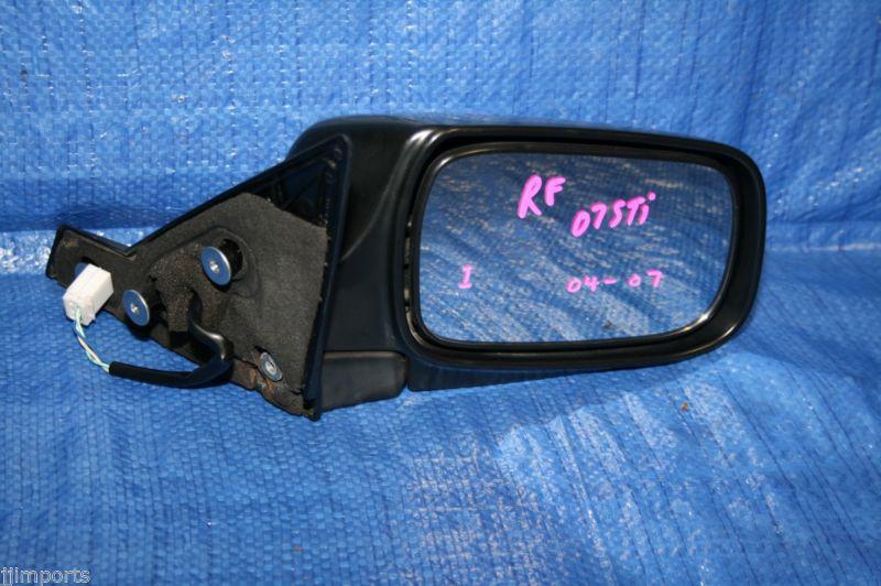 04 05 06 07 subaru impreza wrx sti passenger right door mirror oem gdb gd7