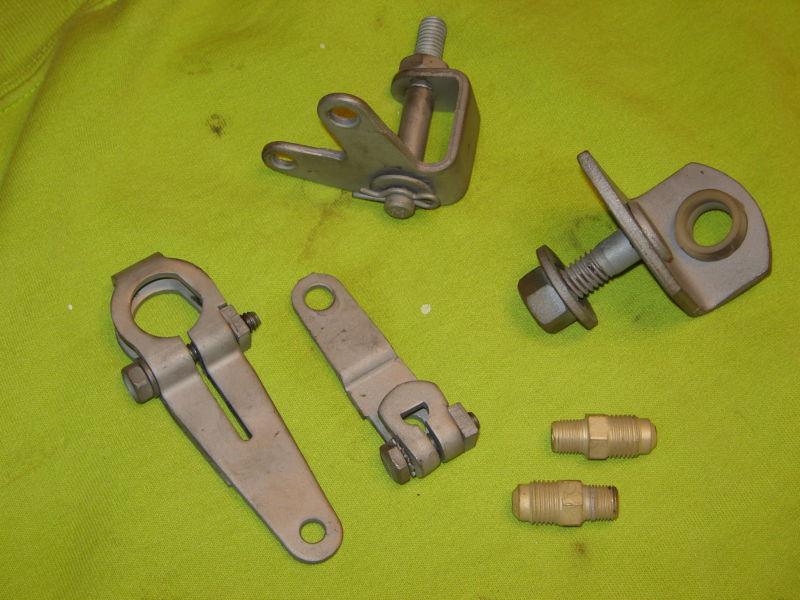 Mopar 1967 torque-flite 727 shift & kickdown bracket parts