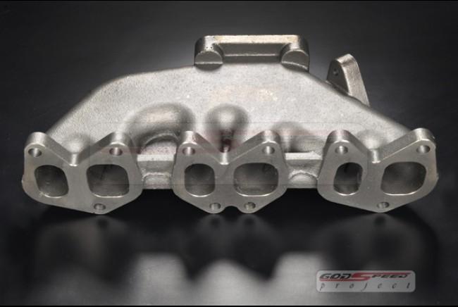 Gsp vw golf vr6 corrado cast iron t3 flange t3/t4 turbo exhaust manifold