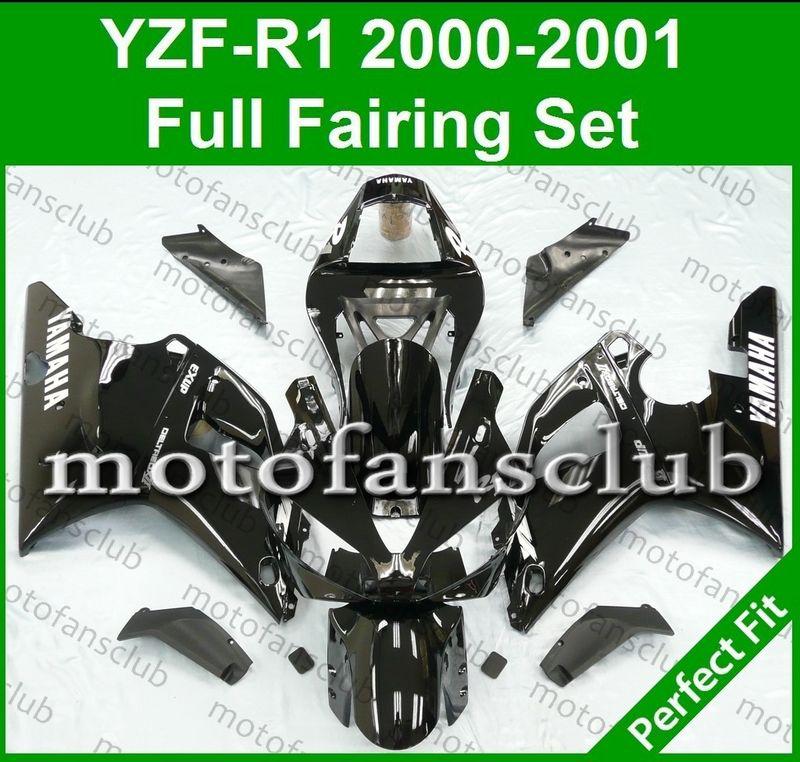 Fit yamaha yzf r1 00 01 yzfr1 2000 2001 1000 fairing bodywork plastics #03 c