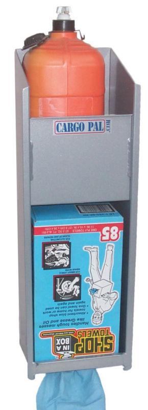 Cargopal cp275 towel & hand cleaner rack for race trailers, shops, etc