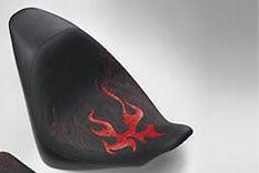 New honda fury vt1300cx custom flame front rider seat 10 11 12 13