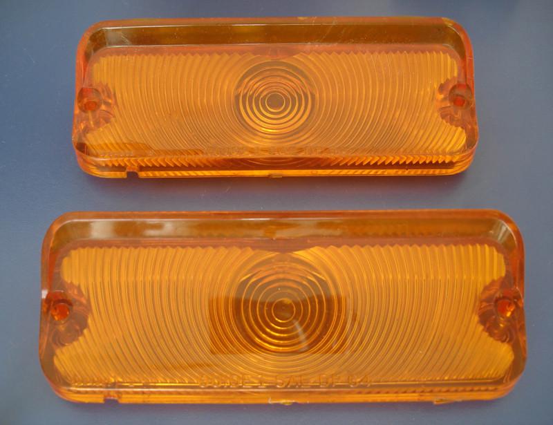 64 chevrolet impala bel air biscayne parking light lens oem nos guide 