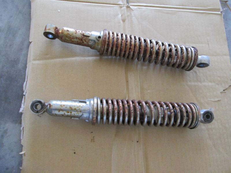 1973 indian dirt bike me100 me 100 rear back shocks shock springs