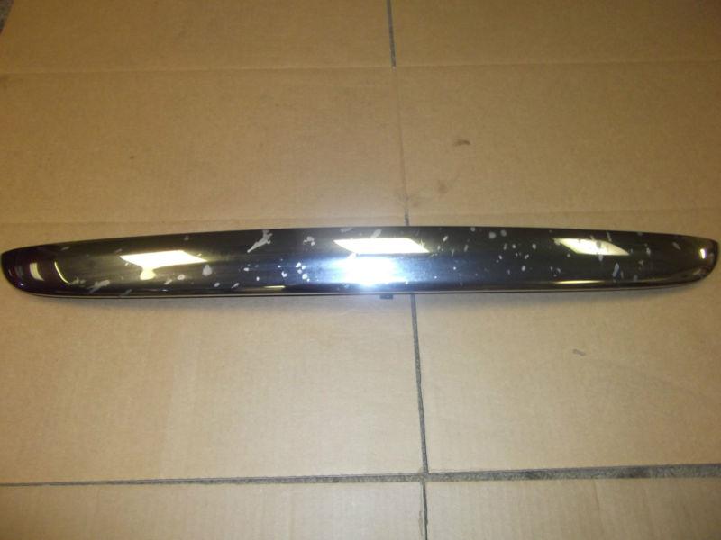 2007-2012 mini cooper trunk lid liftgate tailgate chrome garnish handle molding