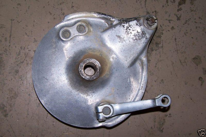 Rear brake parts  taken off cb500-4 honda cb 500 05-1972