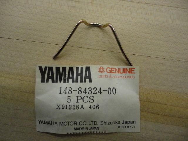 Yamaha nos dt100 125 250 1974, reflector spring (250/400b,) 148-84324-00 #152