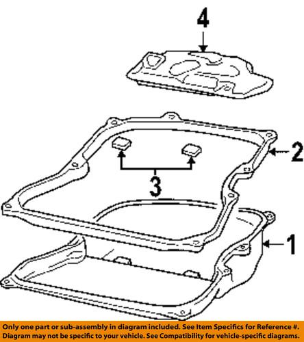 Volkswagen oem 09g321370 auto trans oil pan gasket/transmission pan gasket